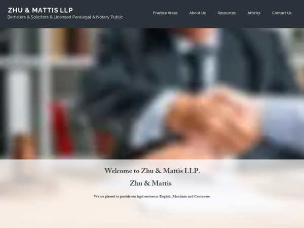 Zhu & Mattis Law Office