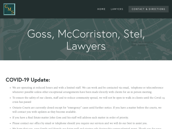 Goss, McCorriston, Stel - Lawyers