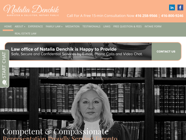 Family & Divorce Lawyer Richmond Hill | Natalia Denchik
