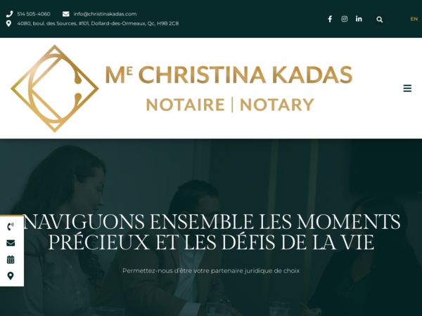 ME Christina Kadas Notaire I Notary