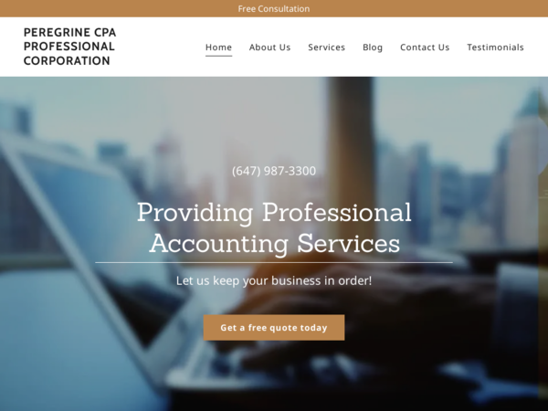 Peregrine CPA Professional Corp
