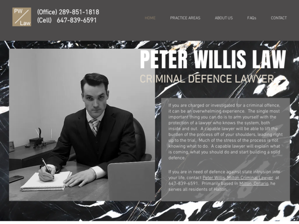 Milton Criminal Defence Lawyer | Peter Willis Law