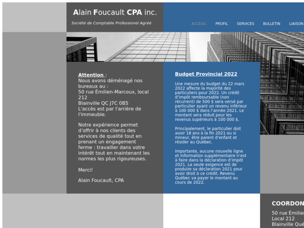 Alain Foucault CPA Inc.