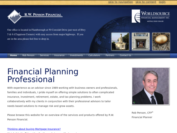 R.W. Penson Financial and Worldsource Financial Management