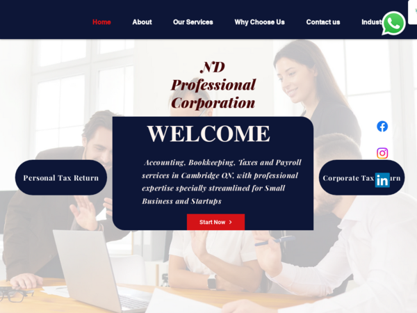 ND Professional Corporation CPA