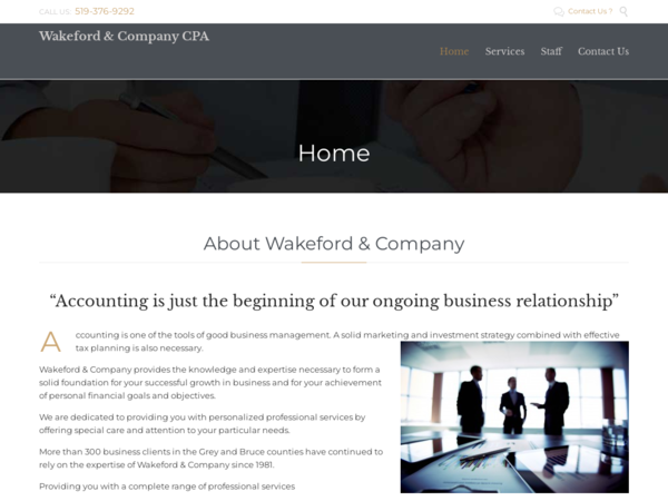 Wakeford and Company CPA Professional Corporation