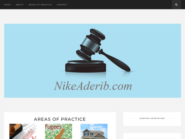 Adenike Aderibigbe, Barrister & Solicitor