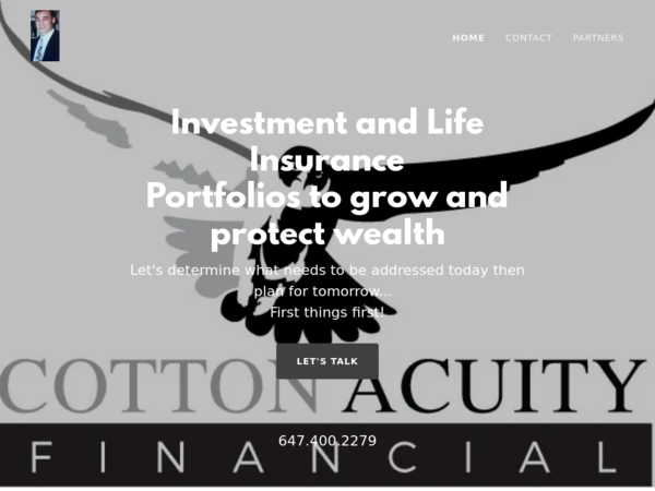 David Cotton - Cotton Acuity Financial