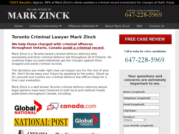 The Law Offices of Mark Zinck