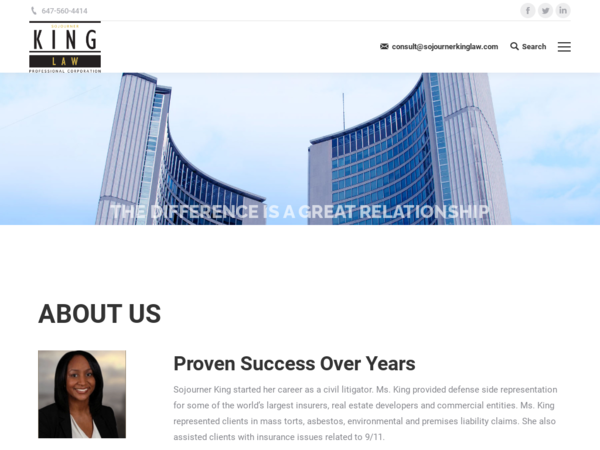 Sojourner King Law Professional Corporation