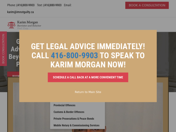 Karim Morgan Barrister and Solicitor Professional Corporation