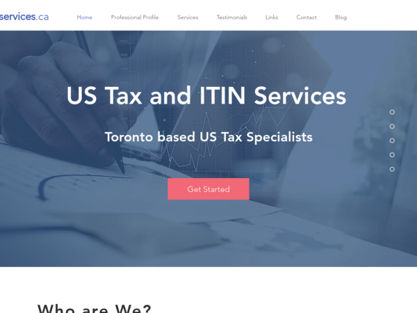 US Tax Services and Itin