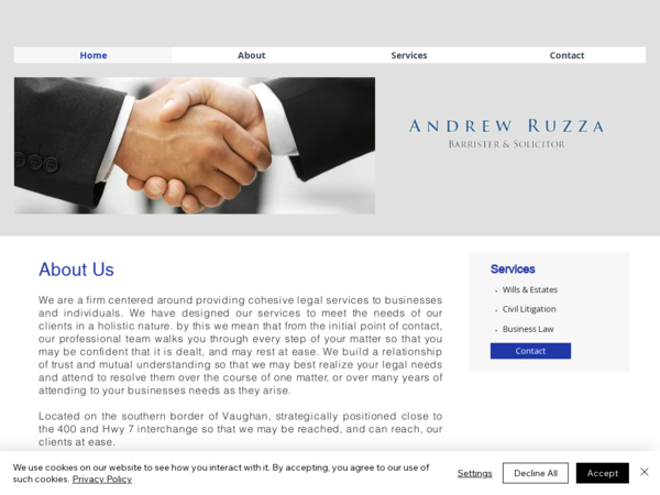 Andrew Ruzza Professional Corporation
