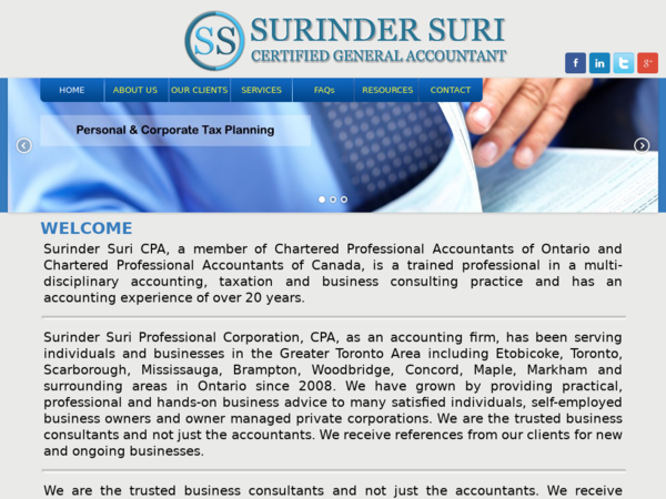 Surinder Suri - Certified General Accountant
