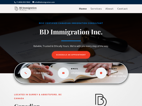 BD Immigration Inc.