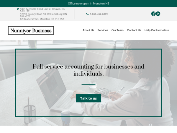 Nunniyer Business - Moncton Accounting