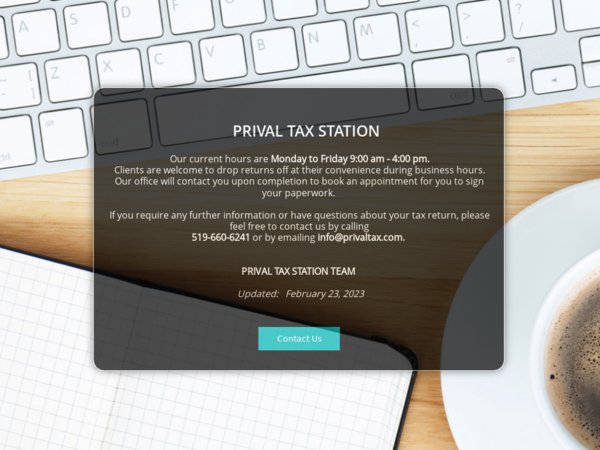 Prival Ta​x Station