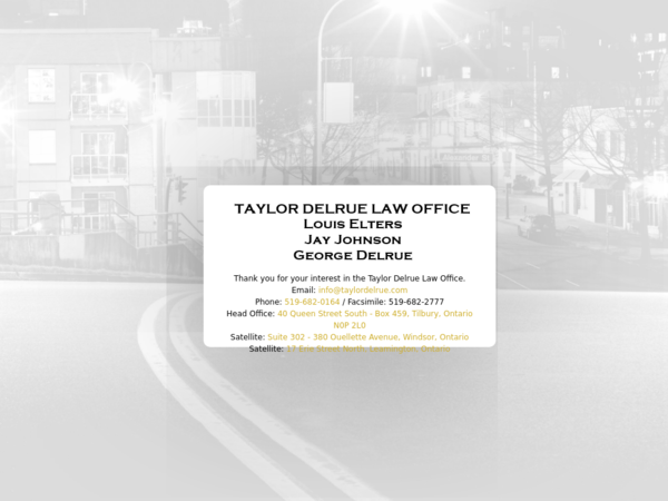 Taylor & Delrue Law Office