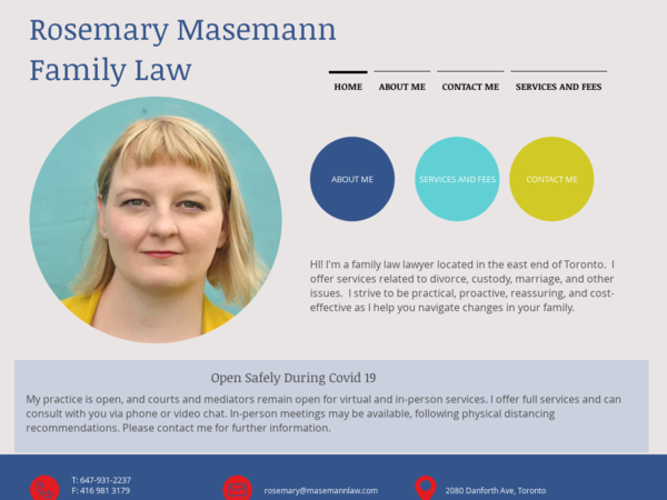 Rosemary Masemann Family Law