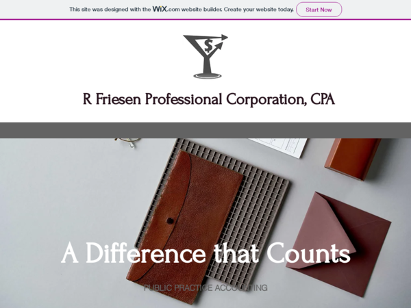 R Friesen Chartered Professional Accountant