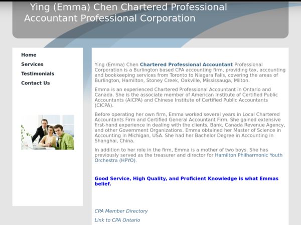 Emma - Chartered Professional Accountant