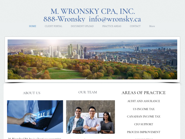 M. Wronsky, CPA Inc.