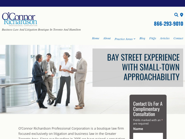 O'Connor Richardson Professional Corporation