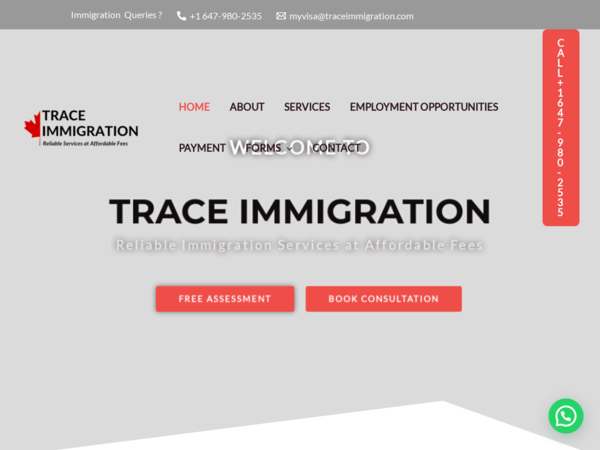Trace Canada Immigration Services