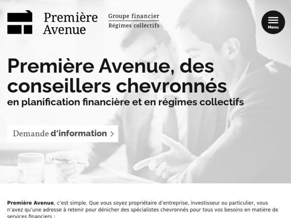 Première Avenue Groupe Financier