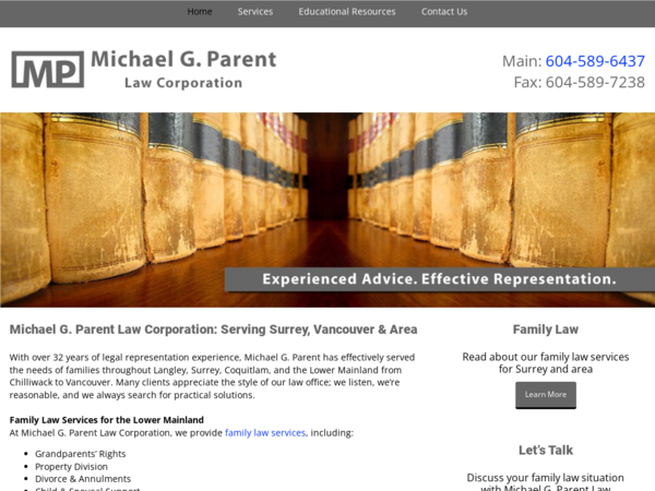 Michael G Parent Law Corp