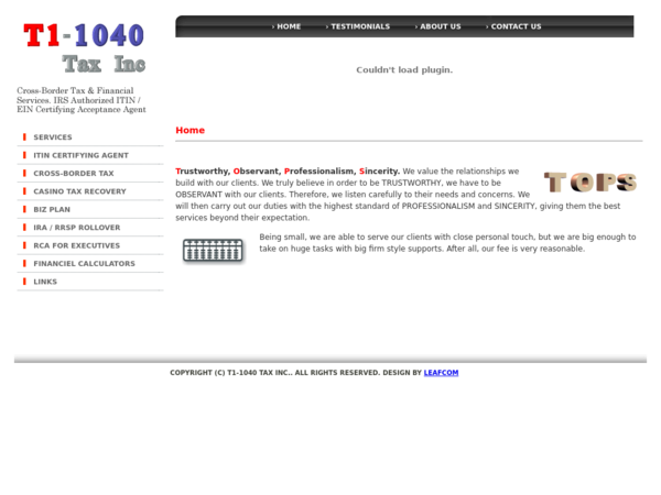 T1-1040 Tax
