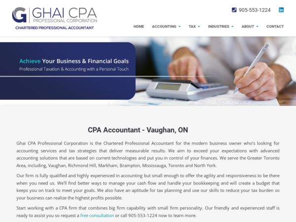 Ghai CPA Professional Corporation