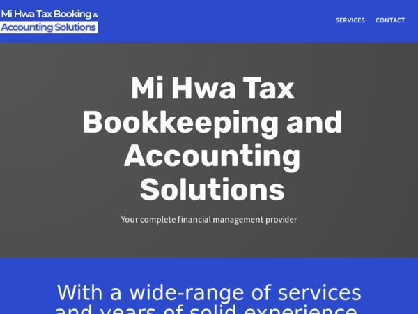 Mi Hwa Tax Bookkeeping and Accounting Solutions
