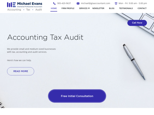 Michael Evans Chartered Professional Accountant