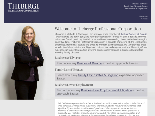Theberge Law Professional Corporation