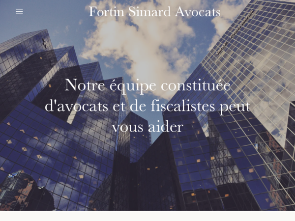 Fortin Simard Avocats Fiscalistes
