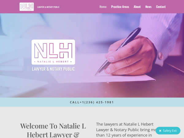 Natalie L. Hebert, Lawyer & Notary Public