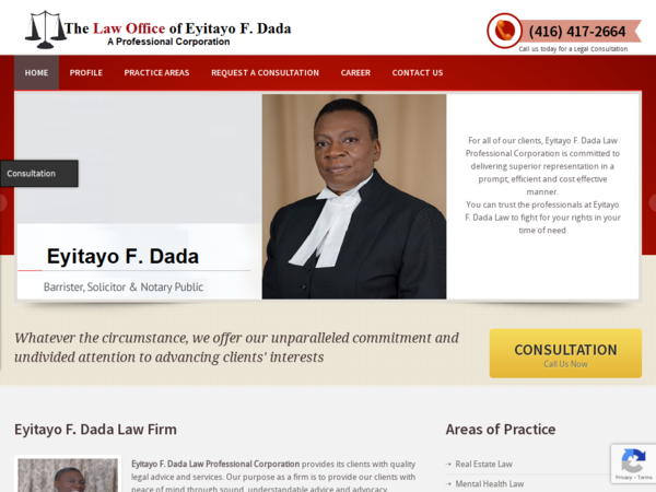 Eyitayo F. Dada Law Professional Corporation