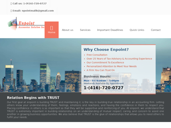 Enpoint Accountax Solution