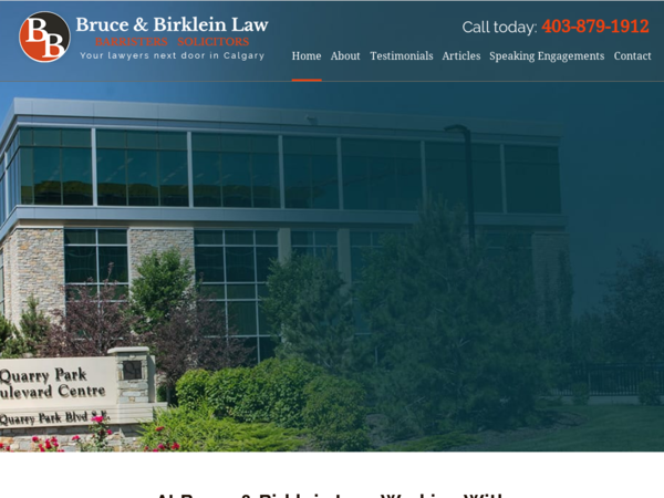 Bruce & Birklein Law