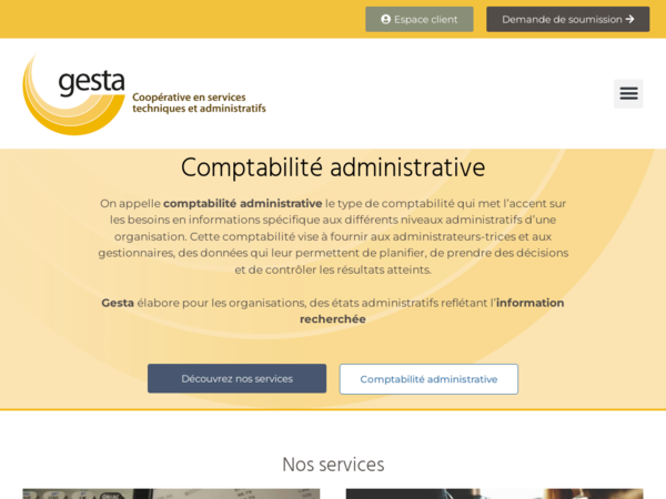Gesta Coopérative en Service de Comptabilité et Administratif