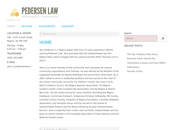 Pedersen Law Professional Corporation