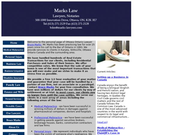 Marks Law