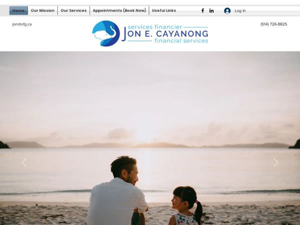 Jon E. Cayanong Services Financier