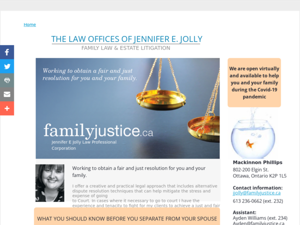 THE LAW Offices OF Jennifer E. Jolly