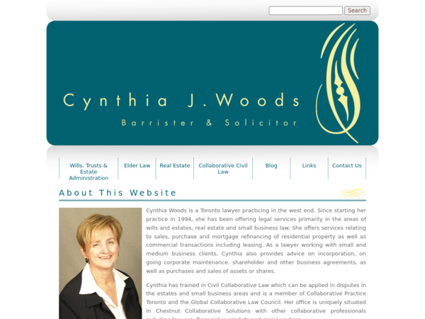Cynthia J Woods, Barrister & Solicitor