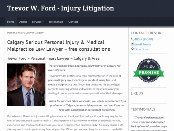 Trevor Ford - Serious Personal Injury Lawyer