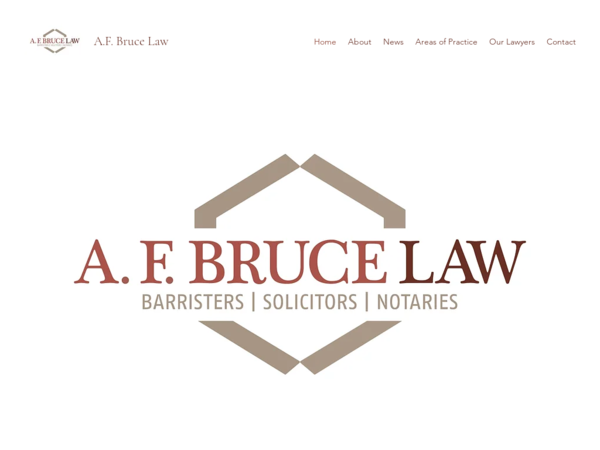 A F Bruce Law