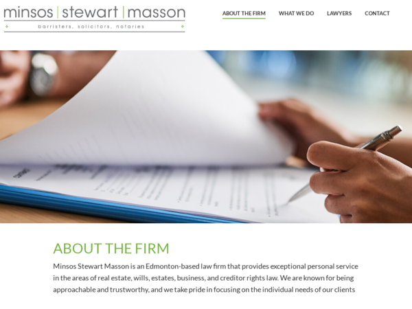 Minsos Stewart Masson - Lawyers