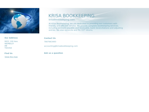 A Krisa Bookkeeping